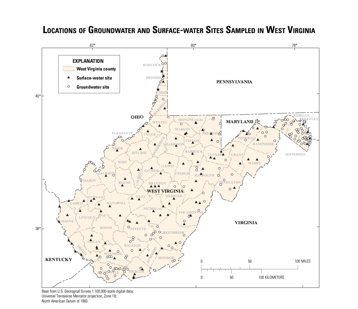 PFAS in West Virginia's Groundwater and Surface Water U.S. Geological